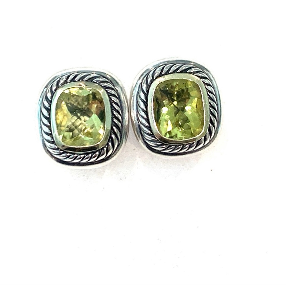 DAVID YURMAN LEMON CITRINE ALBION EARRINGS